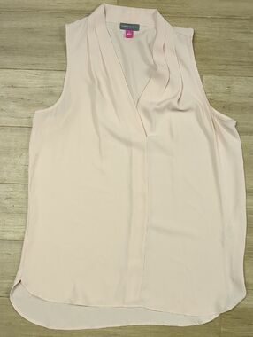 Vince Camuto Pink Chiffon Blouse, S